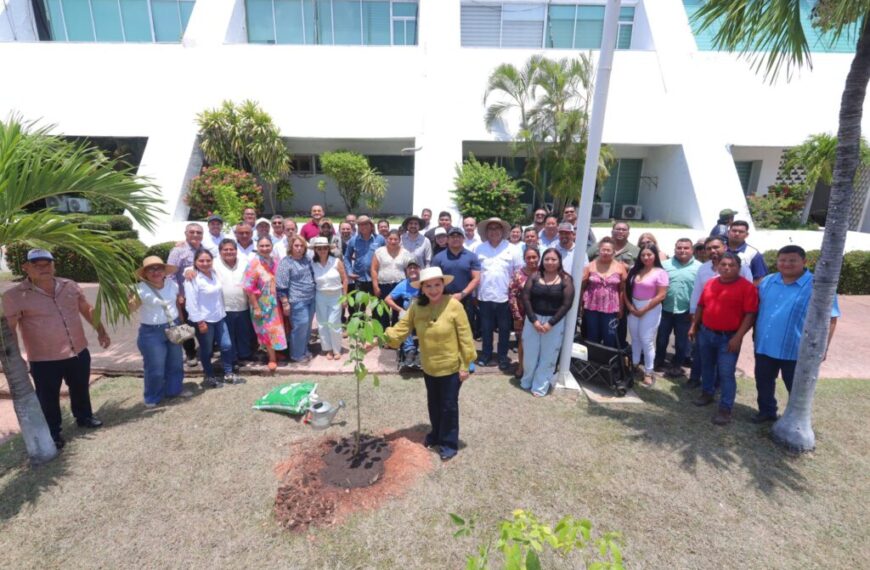 Se suma Centro a la Jornada Nacional de Reforestación con la siembra de más de 150 árboles