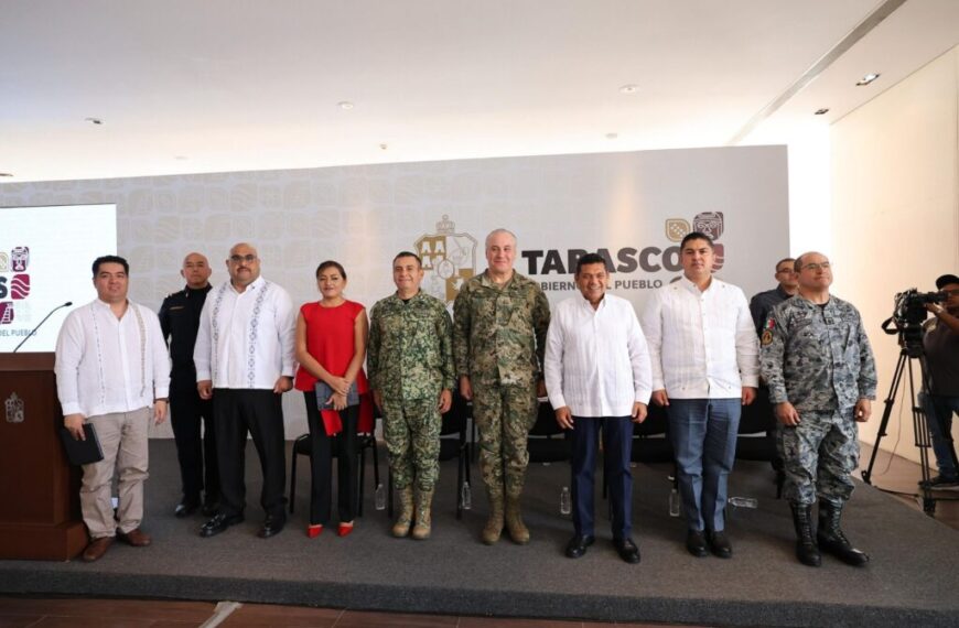 Índices delictivos en Tabasco continúan a la baja