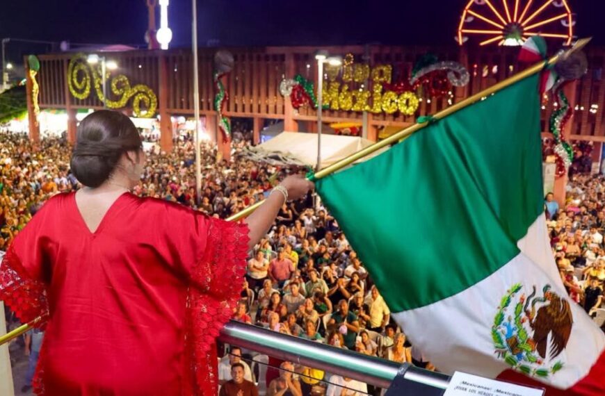 Grito de Independencia en Huimanguillo