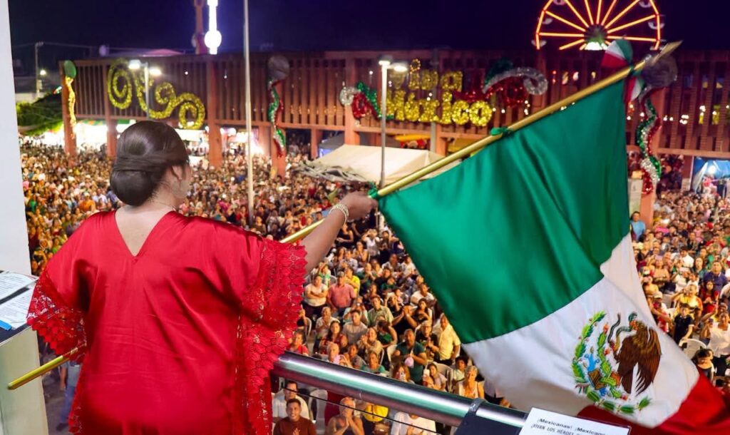 Grito de Independencia en Huimanguillo