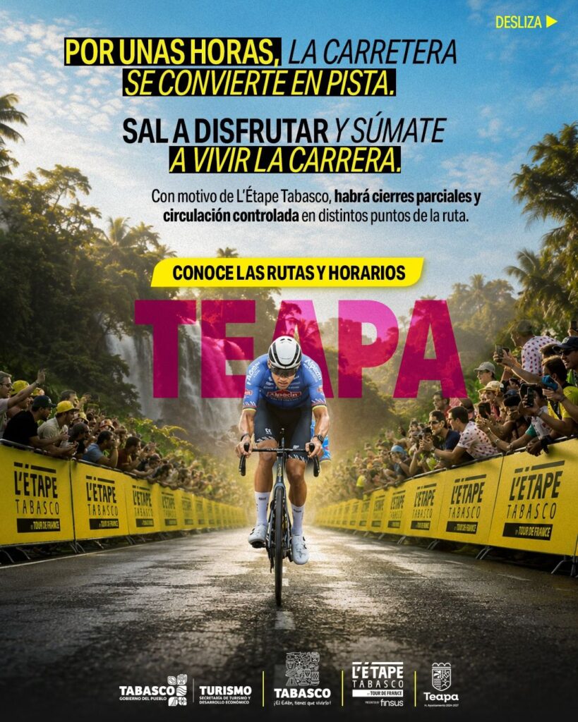 AVISO: CIERRES VIALES EN TEAPA