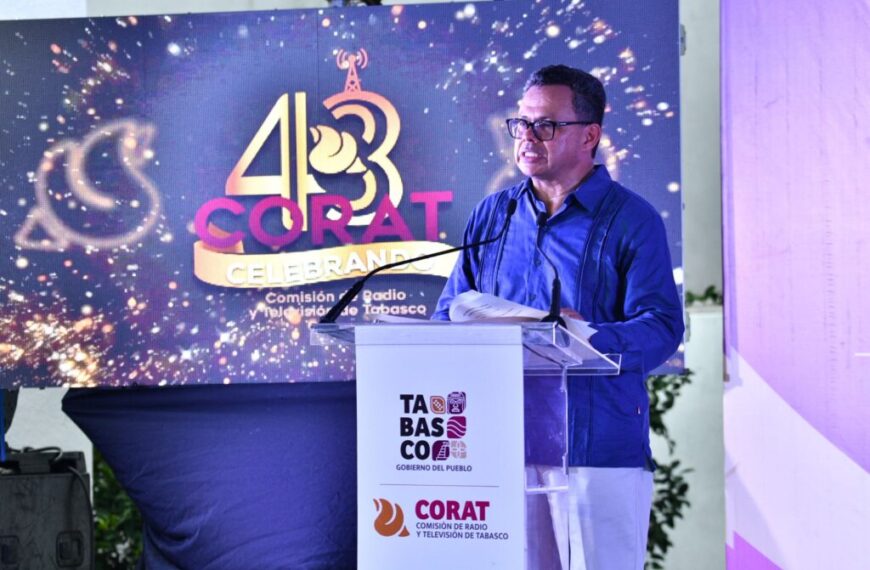 CORAT cumple 43 años de informar, entretener y fomentar cultura tabasqueña