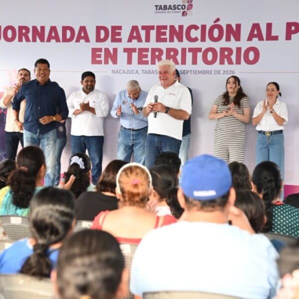 Llegan a Nacajuca más buenas noticias del Gobierno del Pueblo