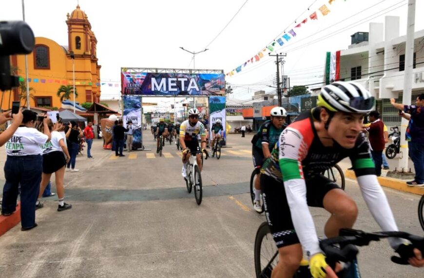 L’Étape Tabasco 2026 supera expectativas: 1,272 ciclistas recorren El Edén en una jornada de deporte, turismo y coordinación