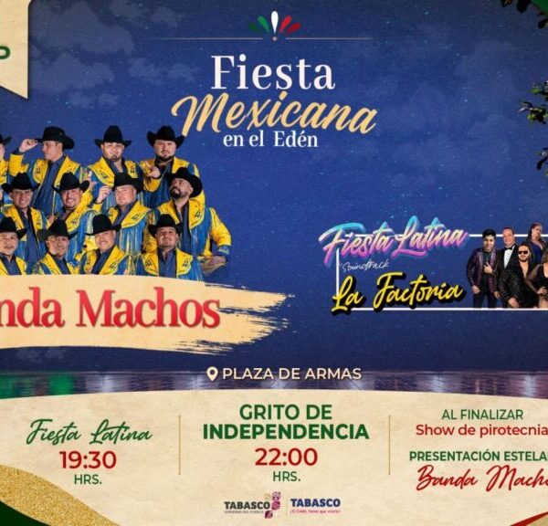Fiesta Mexicana en el Edén con actividades artísticas, culturales y un desfile de más de 2 mil estudiantes