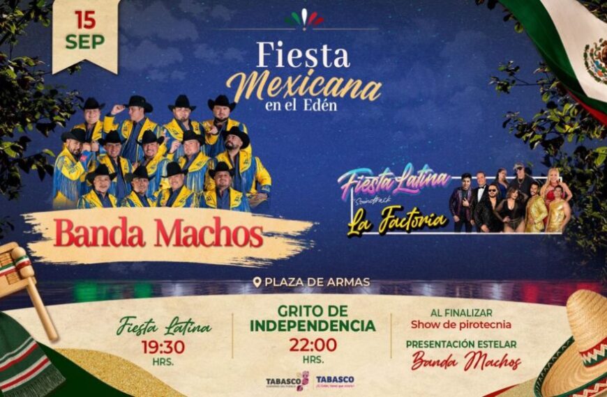 Fiesta Mexicana en el Edén con actividades artísticas, culturales y un desfile de más de 2 mil estudiantes
