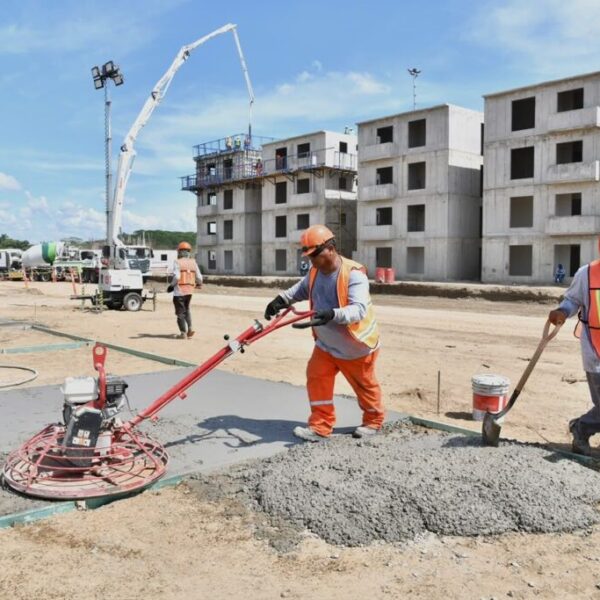 Avanzan viviendas en Tabasco como parte del proyecto impulsado por la presidenta Claudia Sheinbaum y el gobernador Javier May