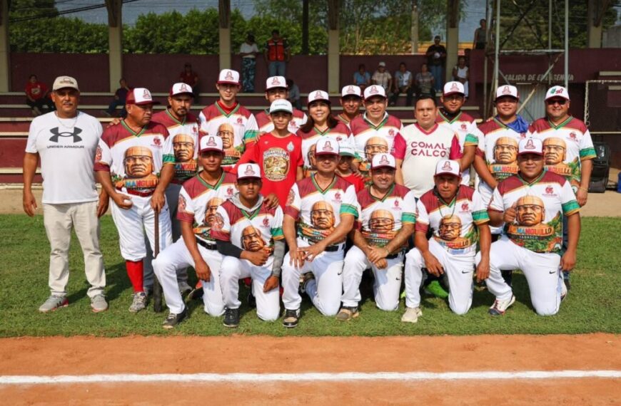 Alcaldesa de Huimanguillo encabeza inauguración de las Ligas Deportivas Estatales