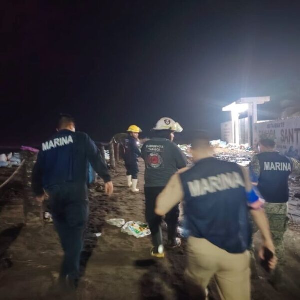 Reportan familias afectadas y aumento en niveles de ríos por frente frío en Tabasco   