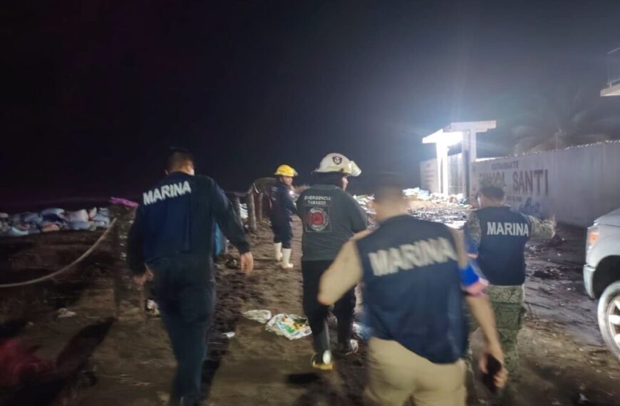 Reportan familias afectadas y aumento en niveles de ríos por frente frío en Tabasco   