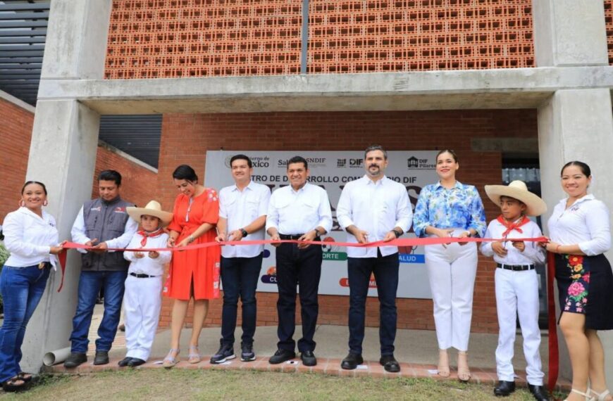 Inaugura Javier May el CentroDIF Pilares número 10 en Tabasco