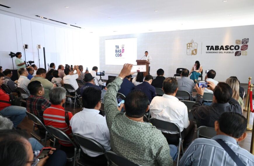 En Tabasco continúa el impulso de la transformación: Javier May