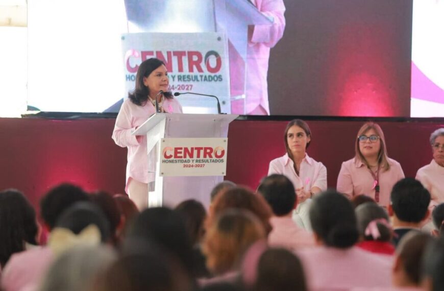 Refrenda Yolanda Osuna su compromiso con la salud de las mujeres de Centro