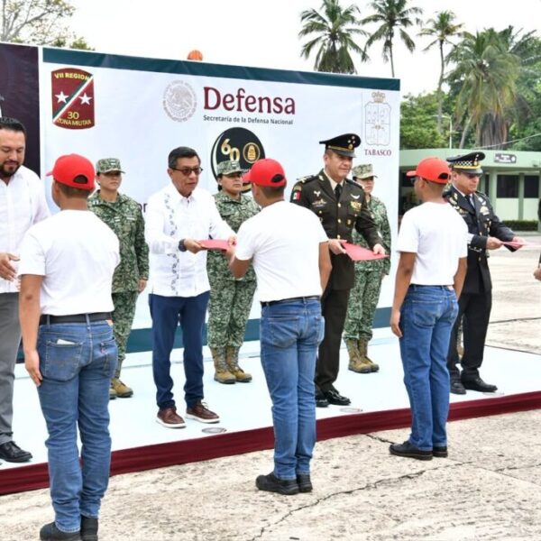Concluyen Servicio Militar Nacional 187 jóvenes y diez mujeres voluntarias