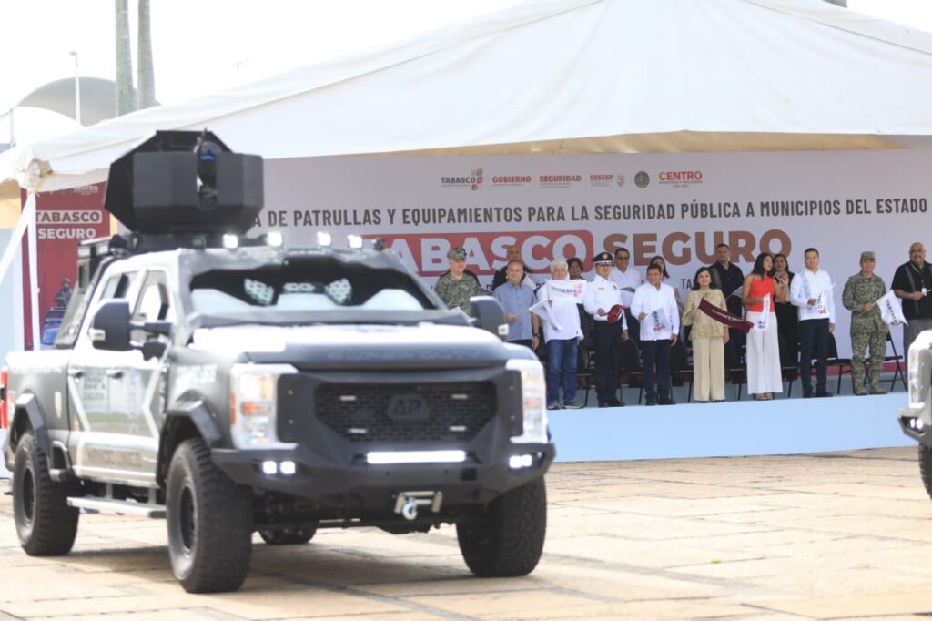 En Tabasco, no bajan los brazos y continúan reforzando la seguridad