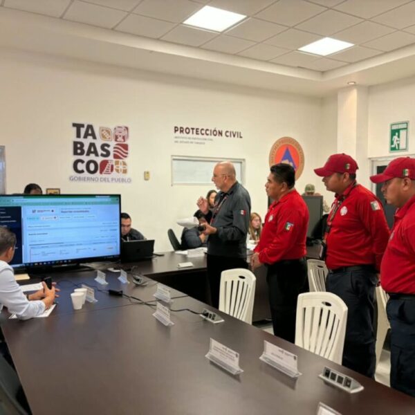 IPCET fortalece la prevención en Tabasco con el Primer Simulacro de Gabinete del COE y la plataforma Tiklayá